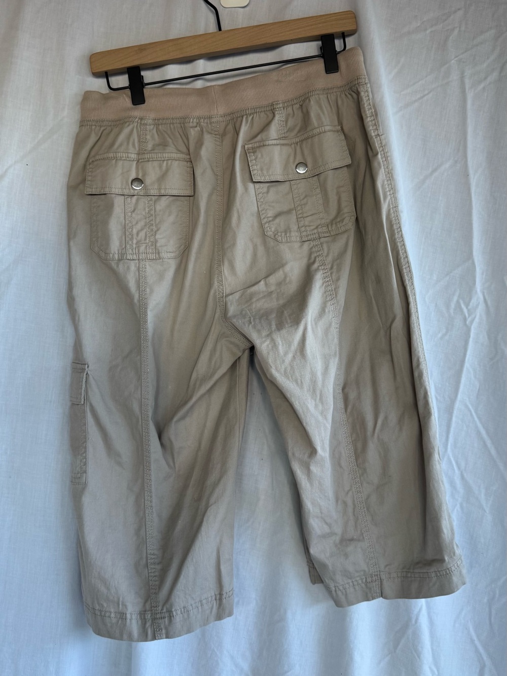 Style & Co. Men's Cargo Capri Pants in Khaki Tan